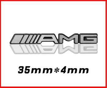 Conjunto de 4 emblemas simbolo kit AMG mercedes