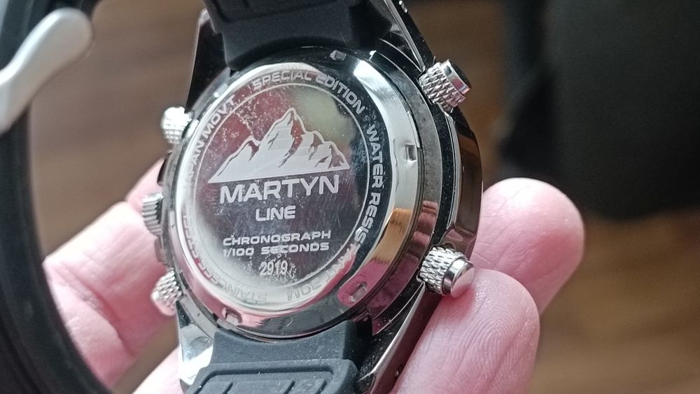 Годинник часы Martyn Line Dual Chronograph