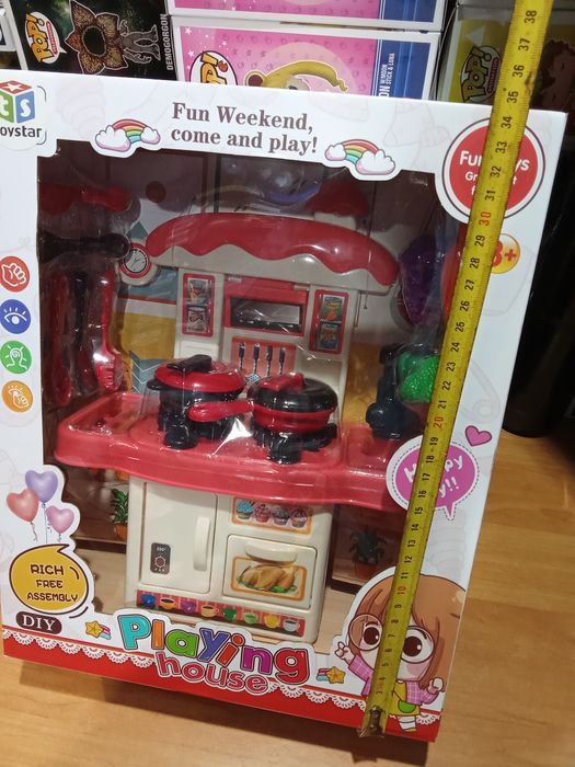 Cozinha nova em caixa