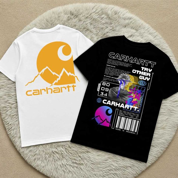 Новая Футболка CARHARTT Fading Script