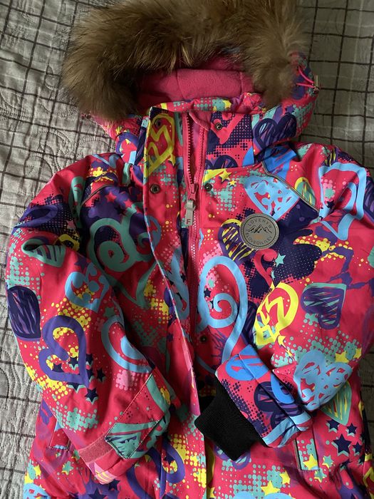 Комбінезон зимовий на дівчинку