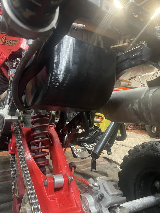 Caixa de filtro de ar honda trx450