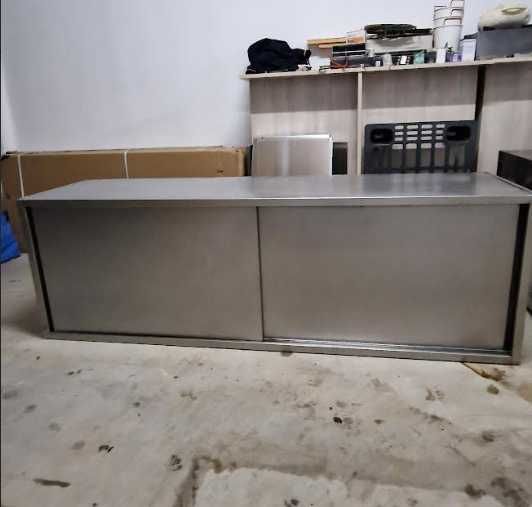 Armário de Parede em Inox (Usado) - 1850 mm