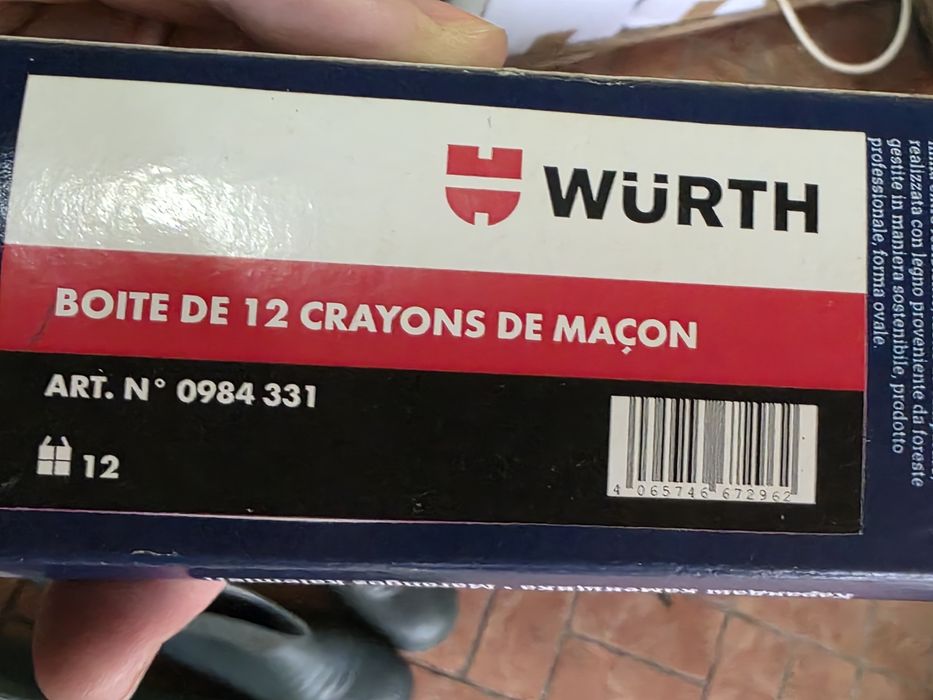 Lápis de Carpinteiro Wurth