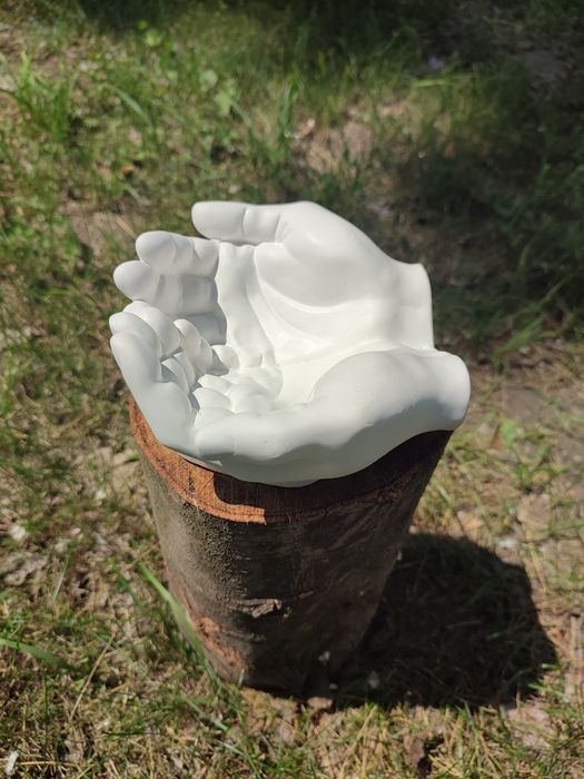 Misa dłonie ceramika DIY