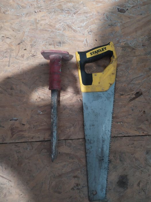 Продам пилку и зубило