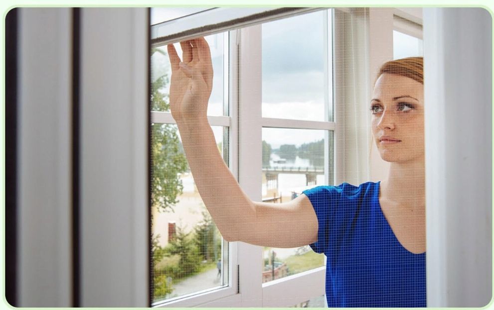 Moskitiera Okienna Apalus, Docinana Do Rozmiarów 110X130 Cm