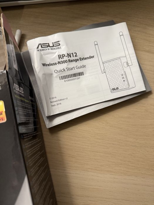 Wzmacniacz Sygnału zasięgu Wi-fi  ASUS RP-N12