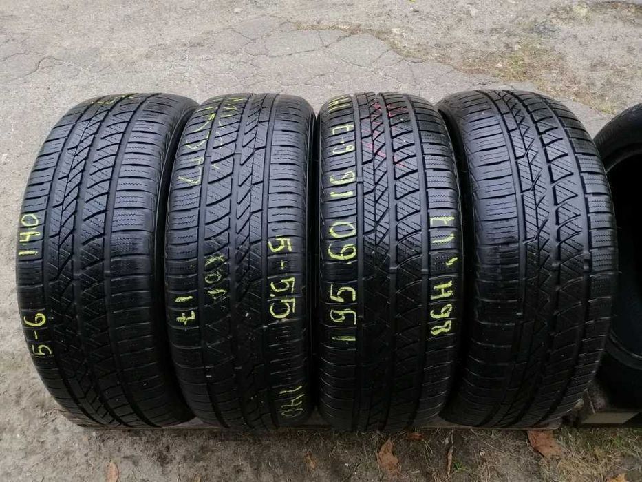 195/60 R16 89H Hankook Kinergy4S M+S 4штуки шини б/у