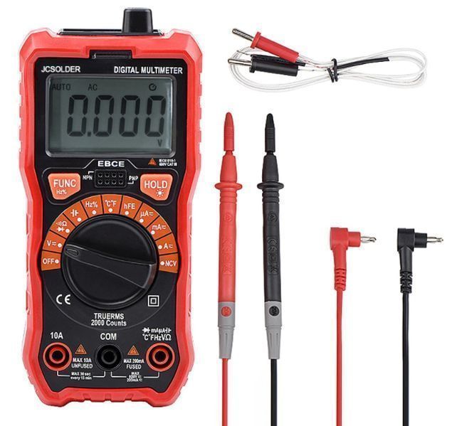 Подарунковий Набір для пайки мультиметр Паяльник JCD 908s 80w LCD