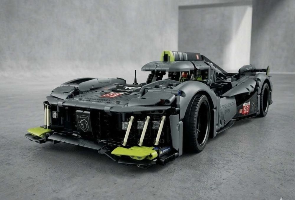 LEGO Technic 42156 Peugeot 9X8 Hypercar. (Разобран, есть инструкция, без коробки)