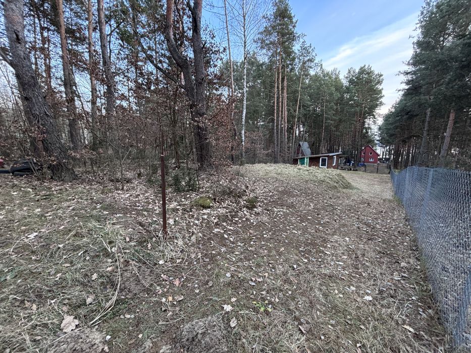 Jezioro Chańcza działka rekreacyjna