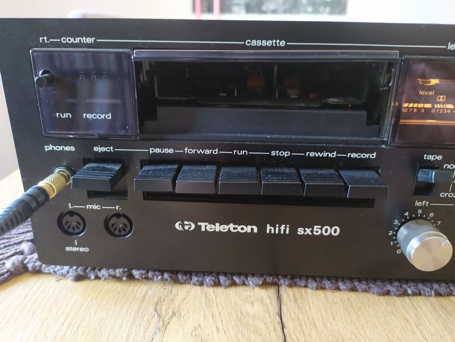Amplituner z magnetofonem Teleton HiFi SX500