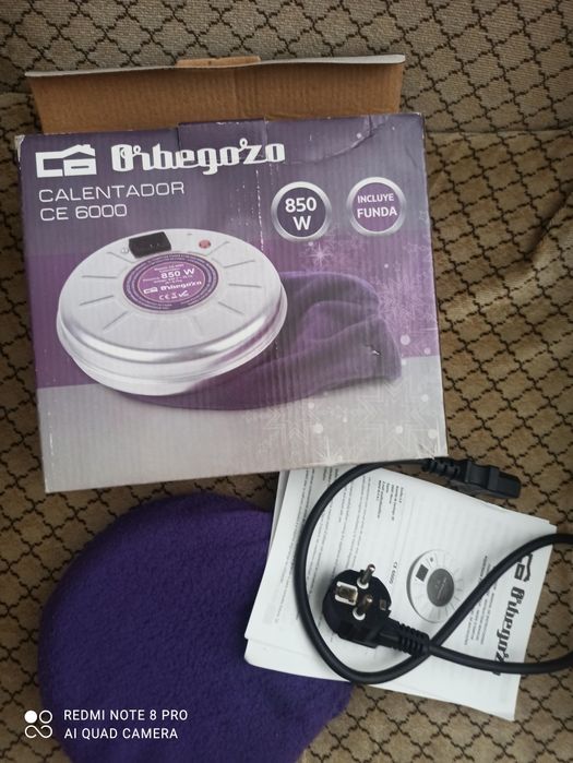 Aquecedor elétrico portátil