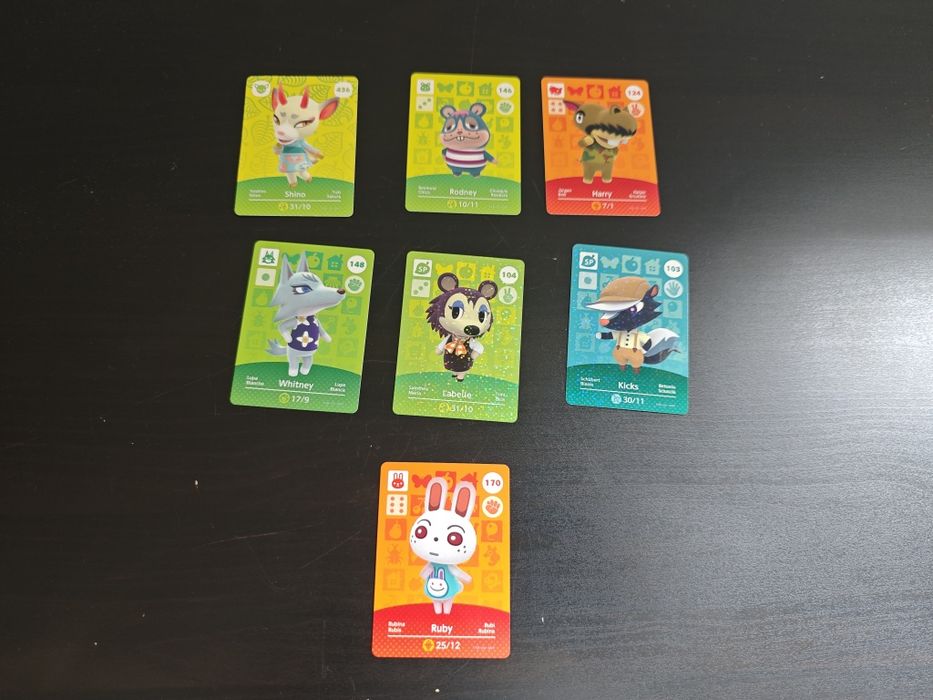 Animal Crossing Amiibo Cards