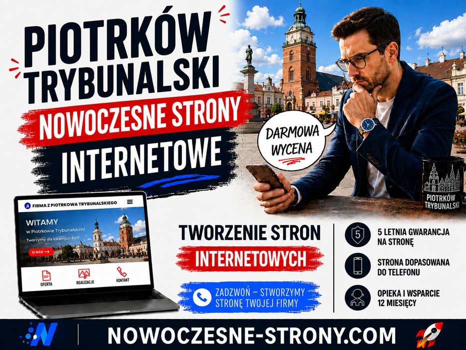 Nowoczesne Strony Internetowe | Strona WordPress z SEO + Opieka Strony