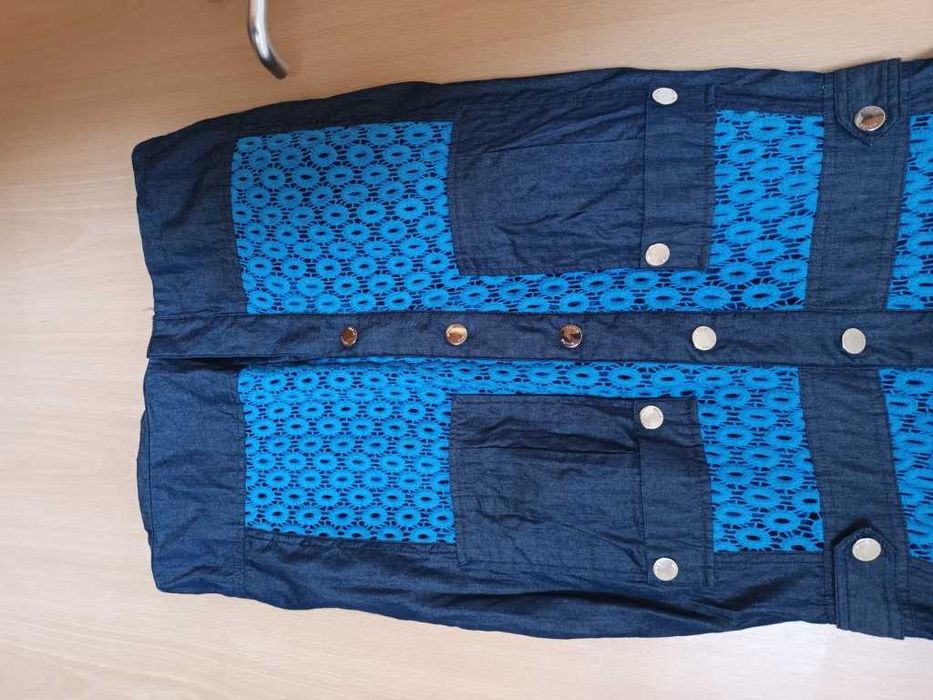 retro sukienka karen millen jedwab małe M