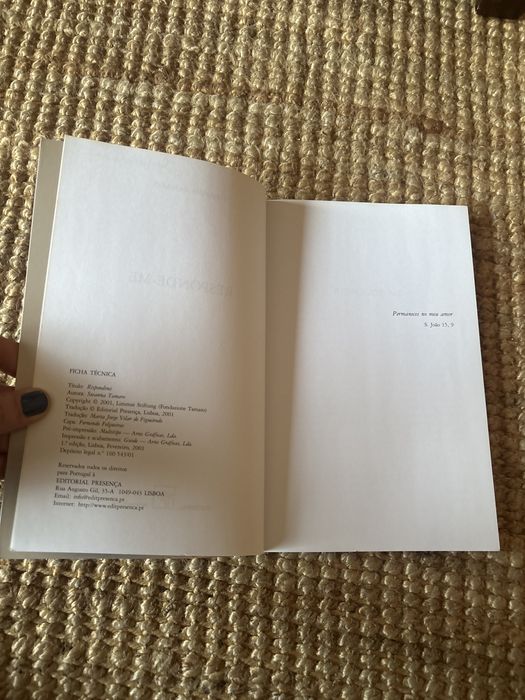“Responde-me” de Susanna Tamaro