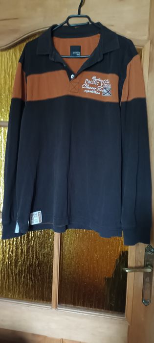 Bluza męska z kołnierzykiem roz. L