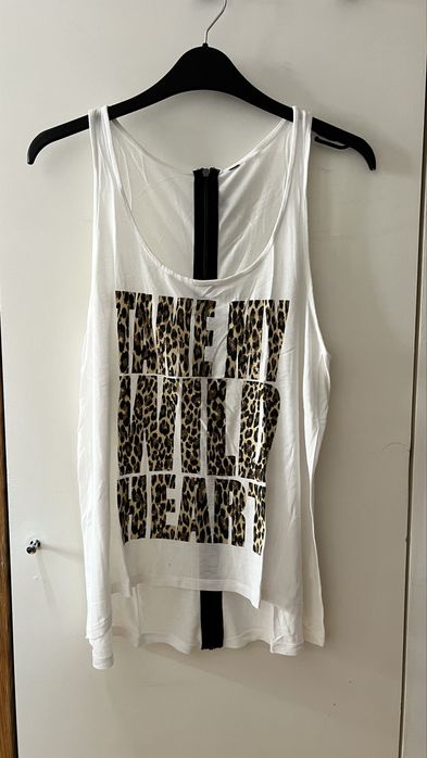 Top „Tame my Wild Heart“, tamanho S/M