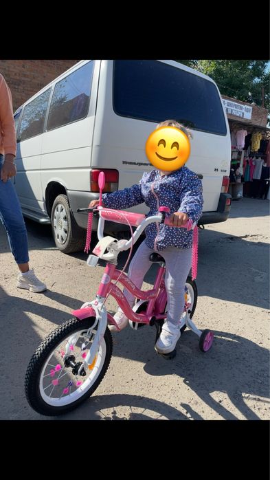 Велосипед для дівчинки 3-6 років