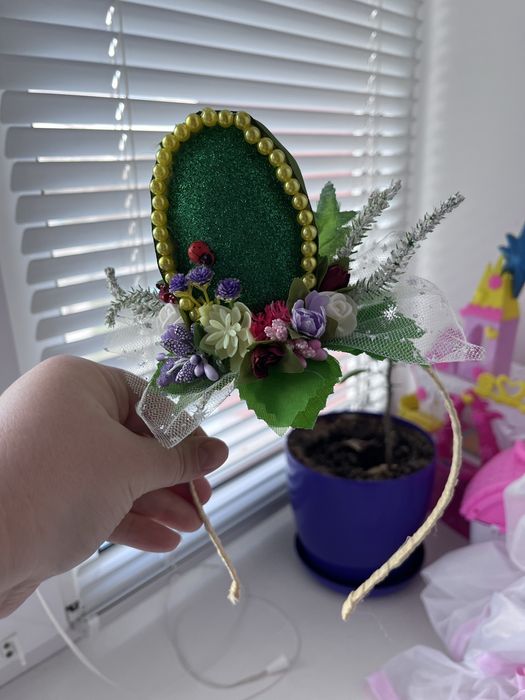 Обруч крашанка,писанка,вушка зайчика,обручі