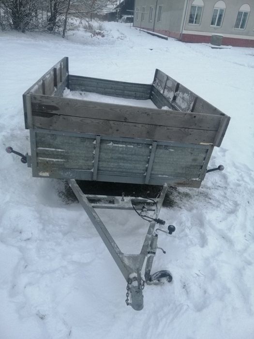 Причіп, прицеп дуже міцний, одноосний