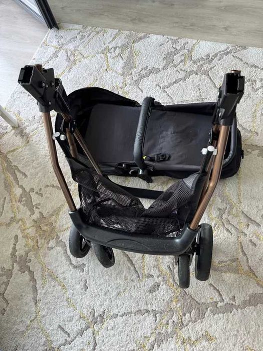 Carrinho Bebê Milano Galzerano Preto