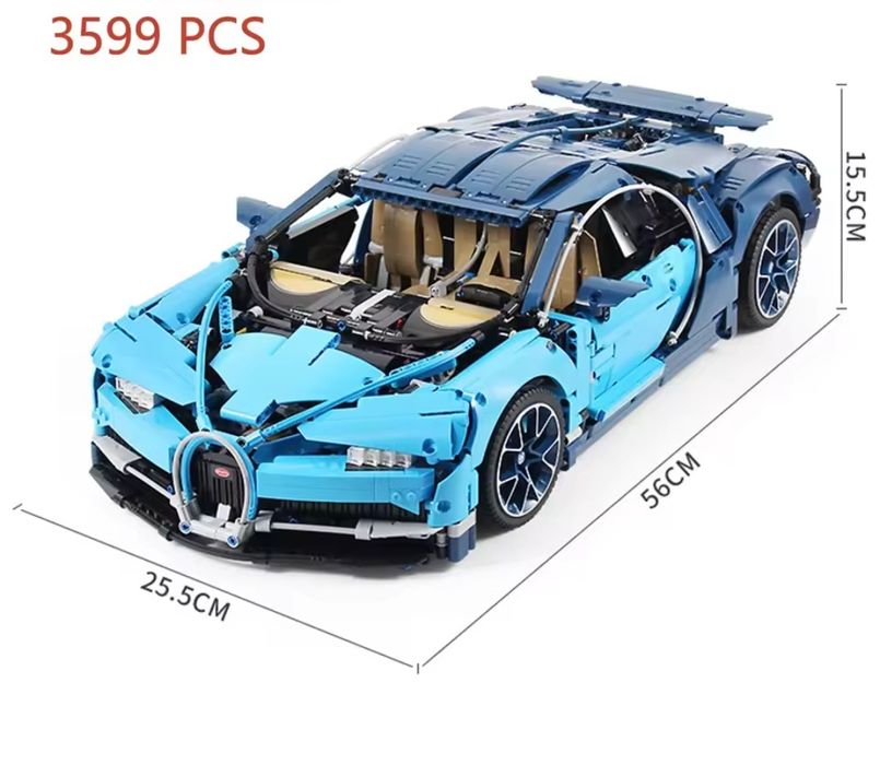 Конструктор аналог Lego Technic Bugatti Chiron (42083).