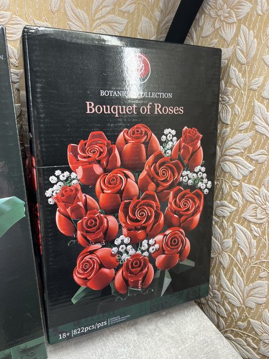 Лего Цветы , Lego Flowers Rose Orchid , Роза Орхидея: 850 грн