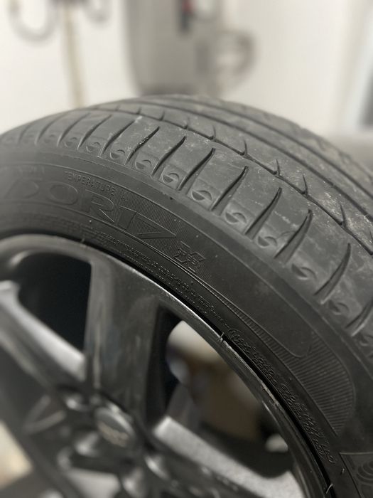 4 jantes Audi R17 com pneus 225/50 R17