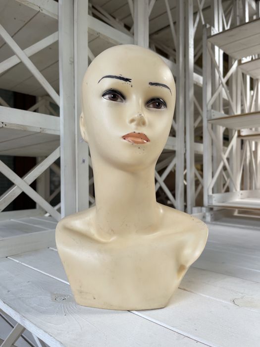 Манекен голова, голова и шея для шапок, шарфов