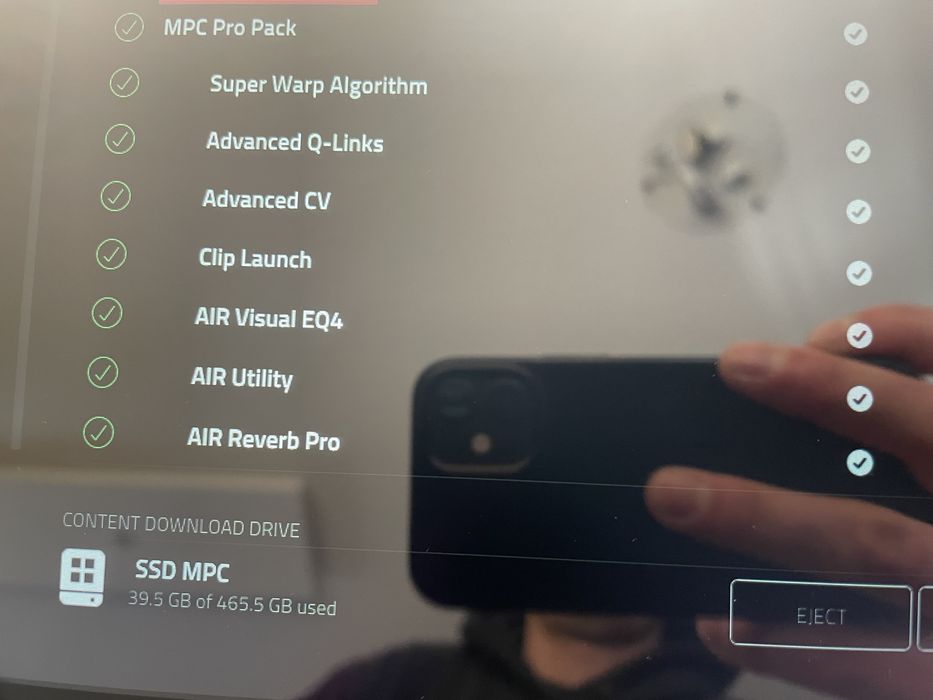 Akai MPC X (SSD 500gb + pro pack + instruments collections + flavor pro +...) OKAZJA!