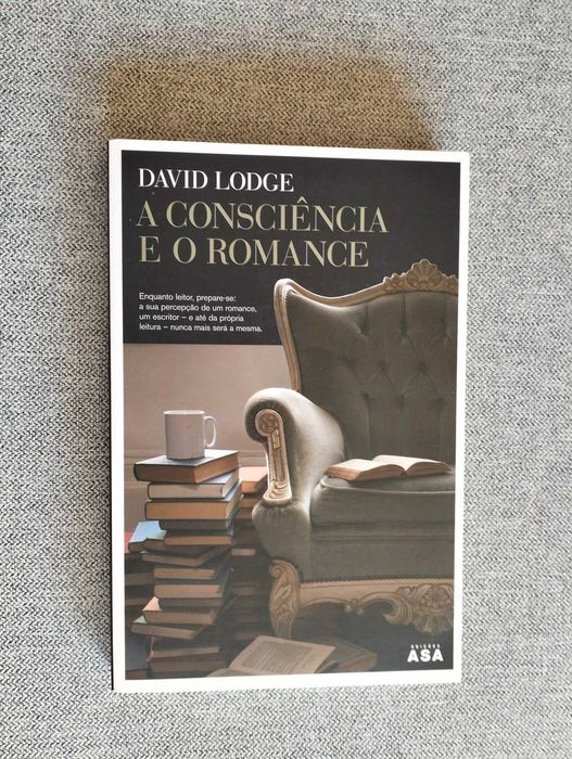 Livro "A consciência e o romance" de David Lodge