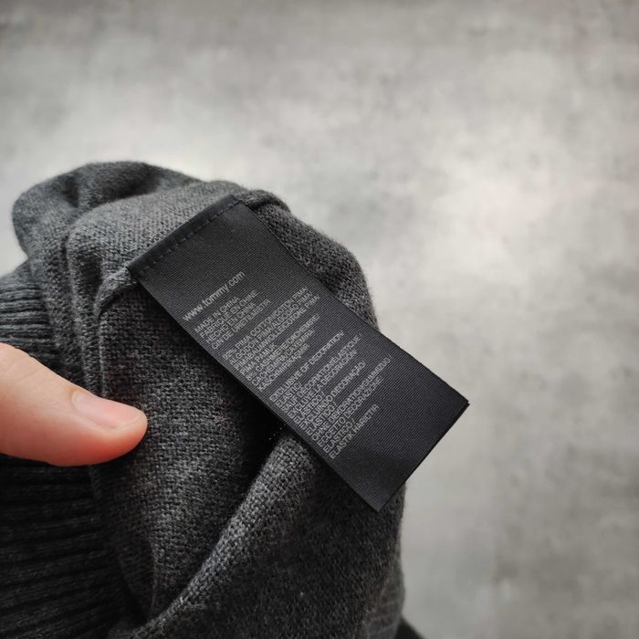 MĘSKA Elegancka PREMIUM Kamizelka Sweterek PIMA Kaszmir Tommy Hilfiger