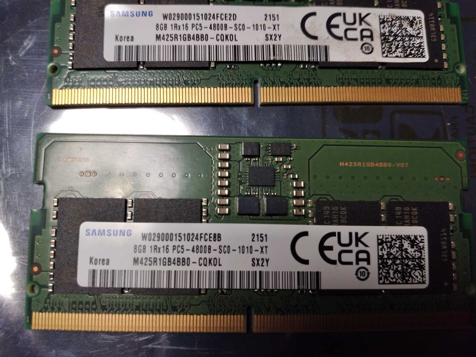 Samsung so-dimm 16 gb DDR5