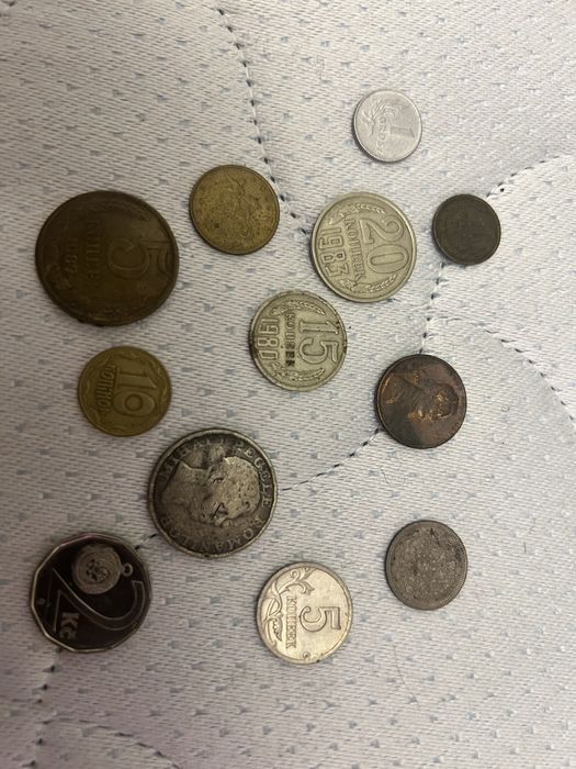 Старые Монеты и бумажные деньги разных стран