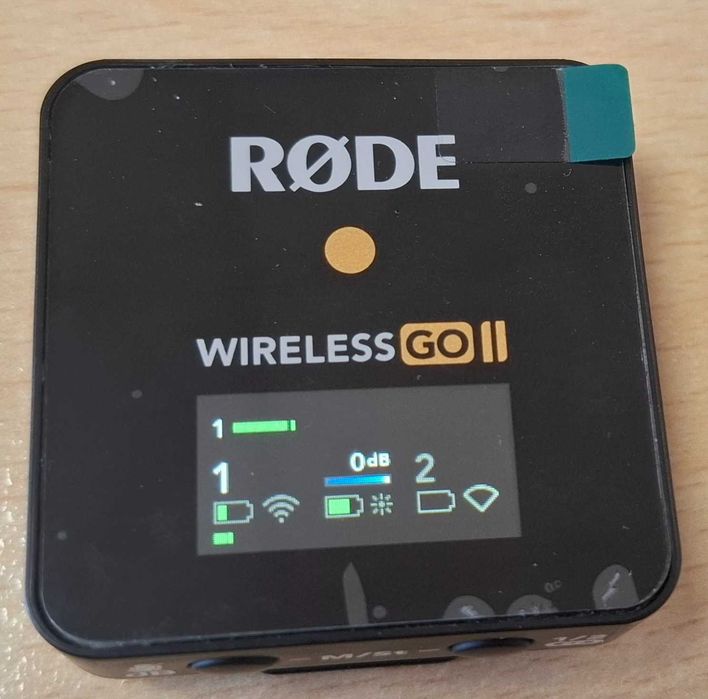 Rode Wireless Go II - Dwa mikrofony - Odpakowany - nie używany do nagrań - 2TX 1RX