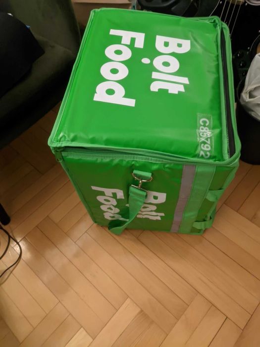 Duża torba termiczna bolt na ramie dla kuriera NIEUŻYWANA JAK NOWA