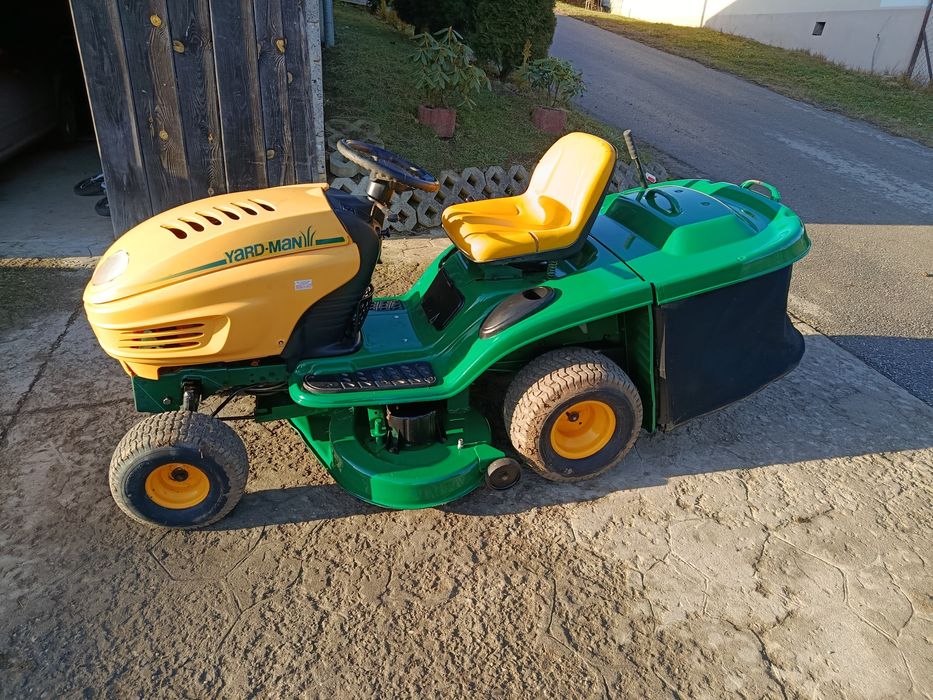 Traktorek kosiarka Yard man 15hp v2 kosz pompa oleju Hydro
