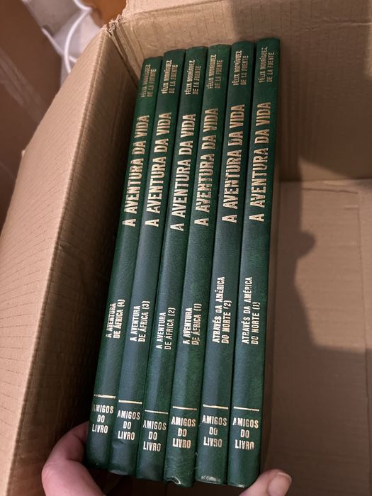 Coleção “A Aventura da Vida” – Félix Rodríguez de la Fuente