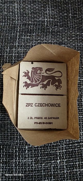 Zapałki z lat 90