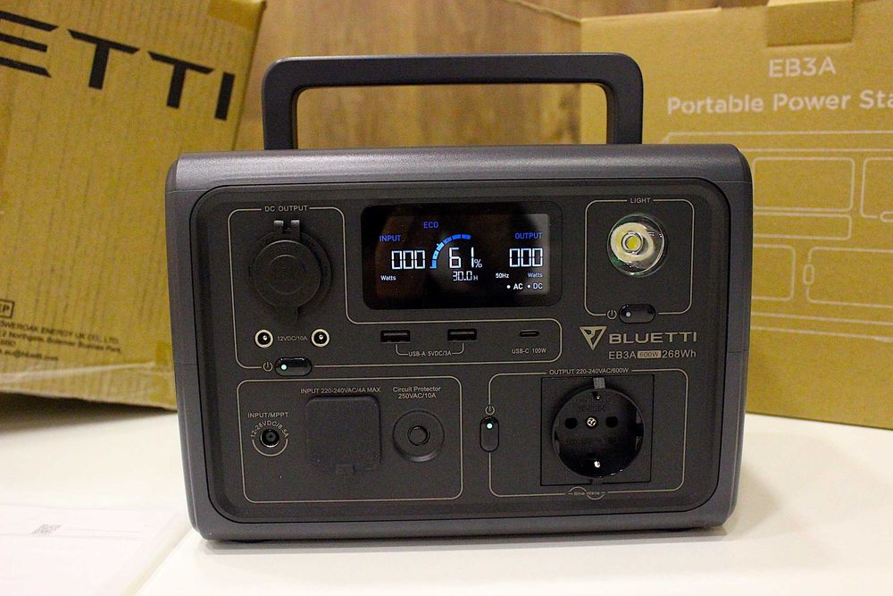 Зарядная станция Bluetti EB3A 268Wh/600W Евро