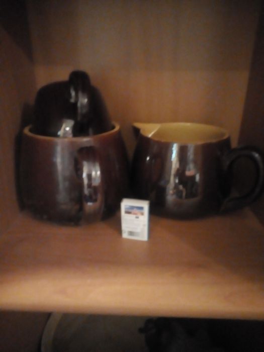 Stare ceramiczne dzbanki