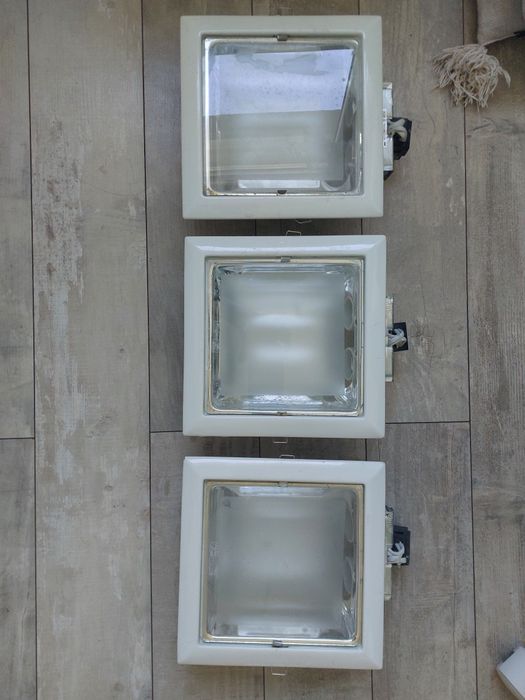 Lampy białe sufitowe 3 szt.