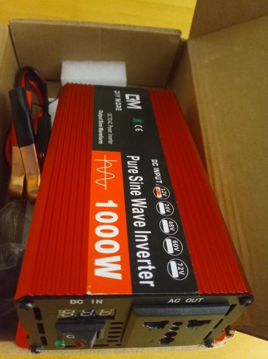 Інвертор 12v-220v перетворювач напруги