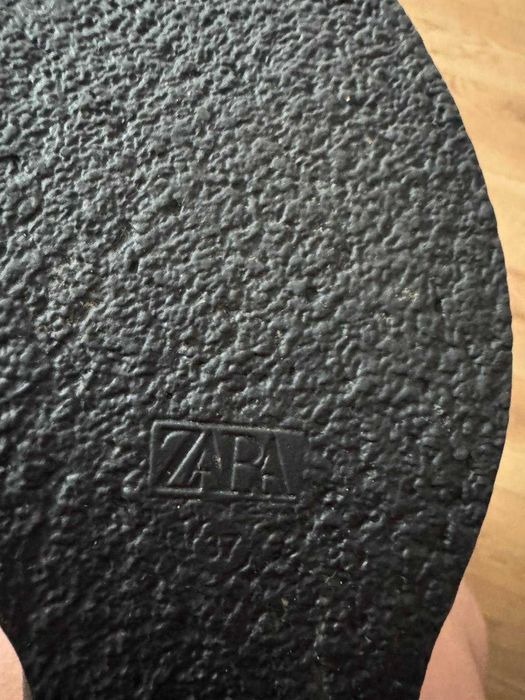 Buty zimowe damskie oficerki ZARA rozm.37