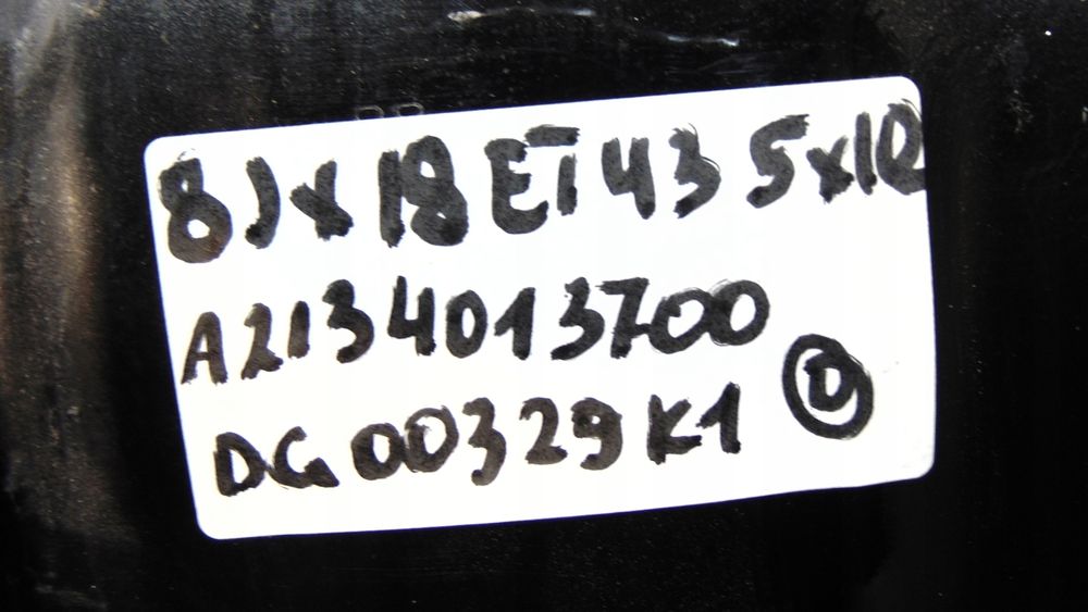 mercedes w213 e kl felga alu 18 8jx18h2 et43