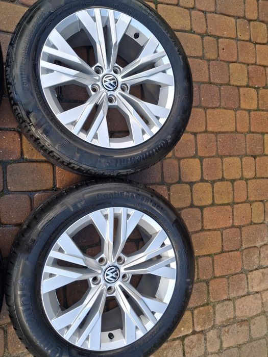 Vw Alltrack koła letnie Continental 225/55/17 ,ET 41, 5x112