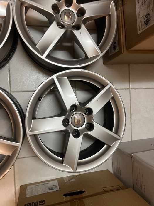 Jantes 16” 5x112 originais Seat Alhambra vw golf caddy seat leon skoda audi a3 a4 b5